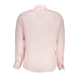 HUGO BOSS CAMICIA MANICHE LUNGHE UOMO ROSA