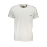 GUESS JEANS T-SHIRT MANICHE CORTE UOMO BIANCO