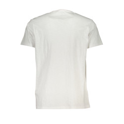 GUESS JEANS T-SHIRT MANICHE CORTE UOMO BIANCO