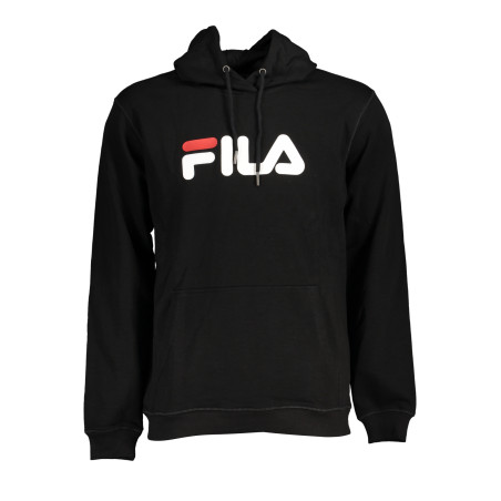 FILA FELPA SENZA ZIP UOMO NERO