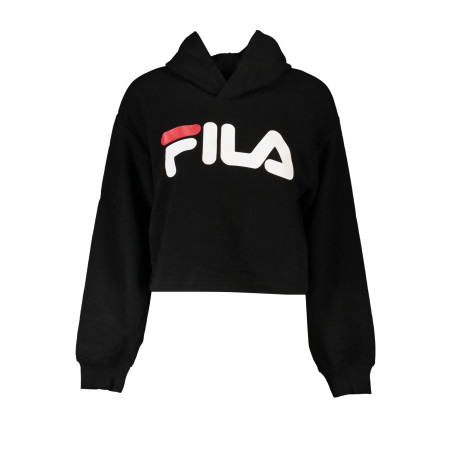 FILA FELPA SENZA ZIP DONNA NERO