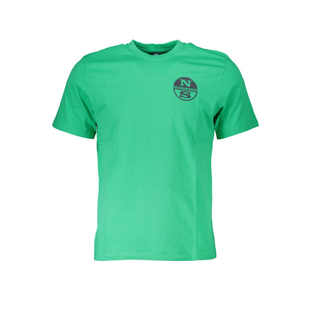 NORTH SAILS T-SHIRT MANICHE CORTE UOMO VERDE