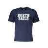 NORTH SAILS T-SHIRT MANICHE CORTE UOMO BLU