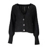 GUESS JEANS CARDIGAN DONNA NERO