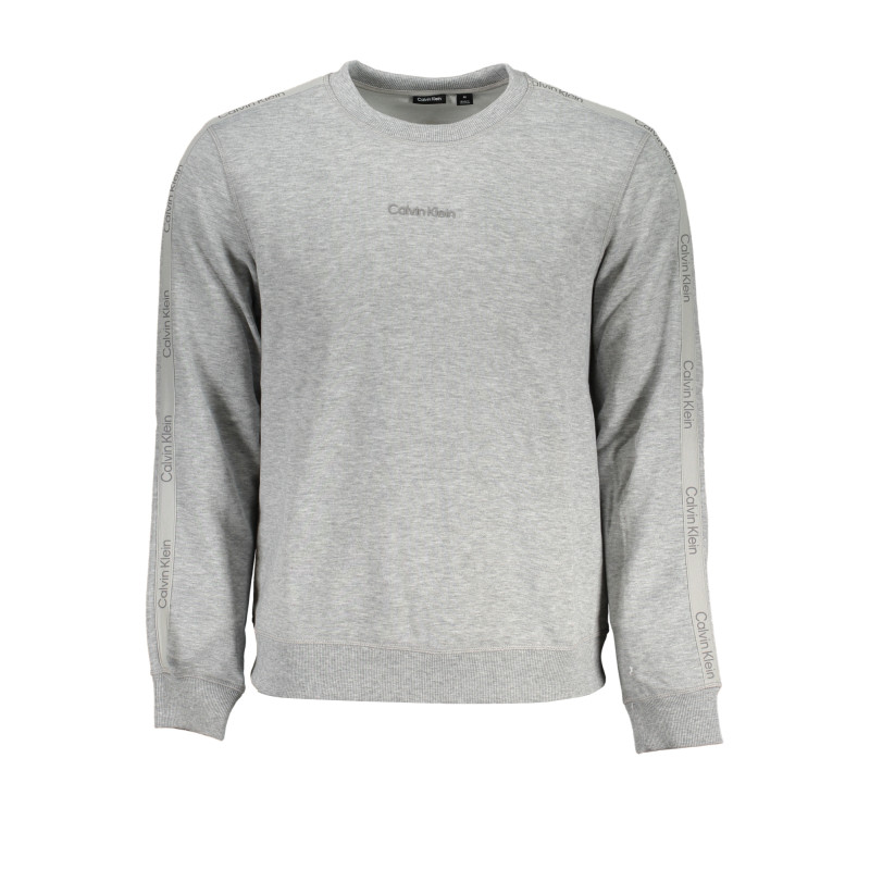 CALVIN KLEIN MEN&39S GRAY ZIPLESS SWEATSHIRT