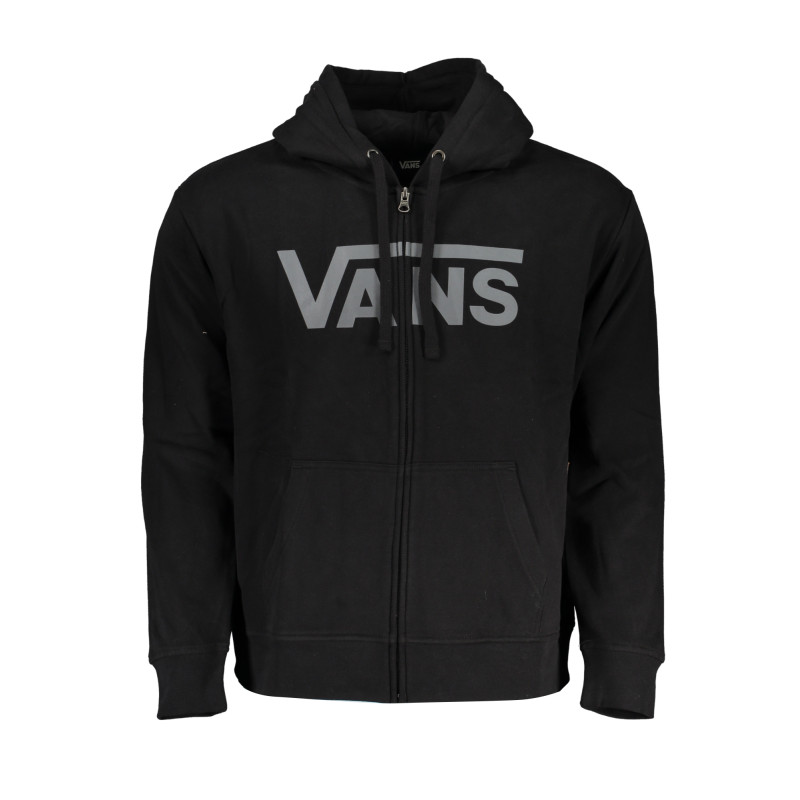 VANS MEN&39S BLACK ZIP SWEATSHIRT