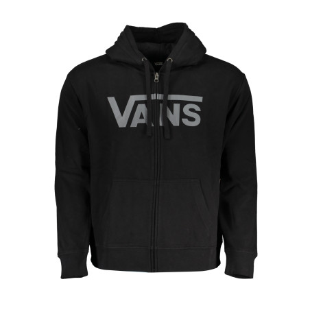 VANS MEN&39S BLACK ZIP SWEATSHIRT