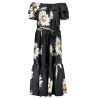 DESIGUAL BLACK WOMEN&39S LONG DRESS