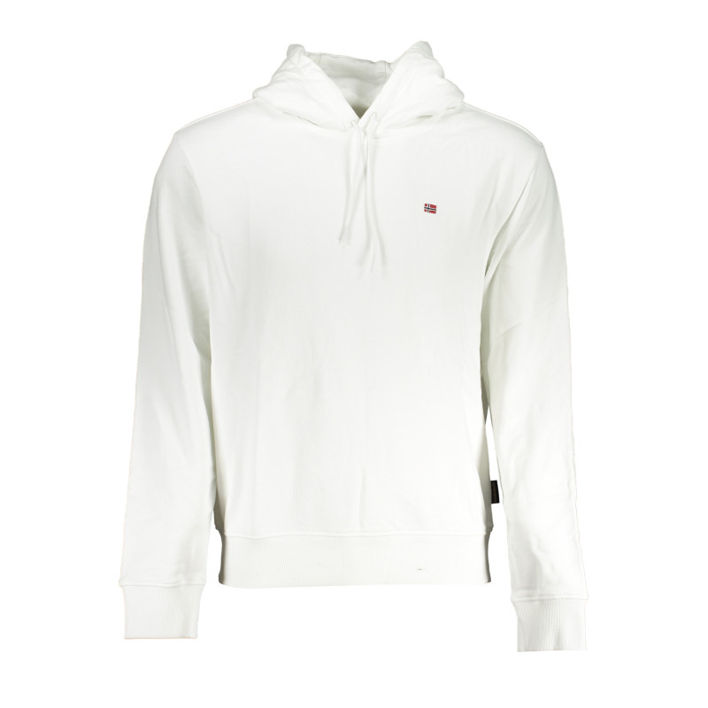 NAPAPIJRI MEN&39S WHITE ZIP SWEATSHIRT