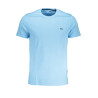 HARMONT & BLAINE T-SHIRT MANICHE CORTE UOMO AZZURRO