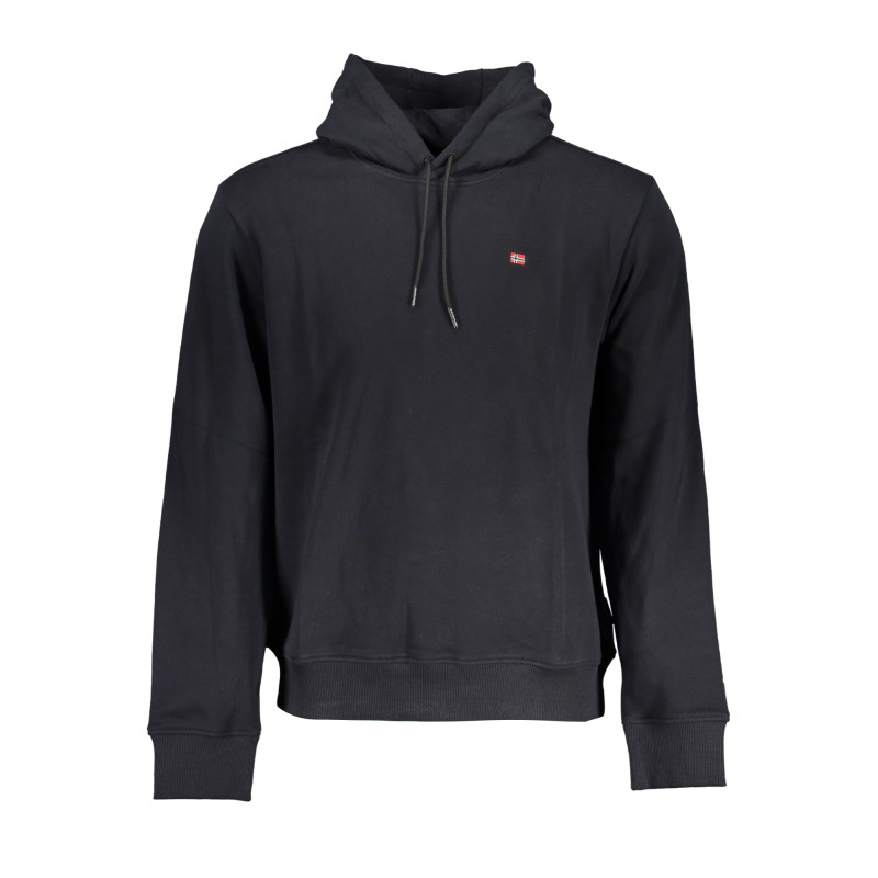 NAPAPIJRI MEN&39S BLACK ZIP SWEATSHIRT