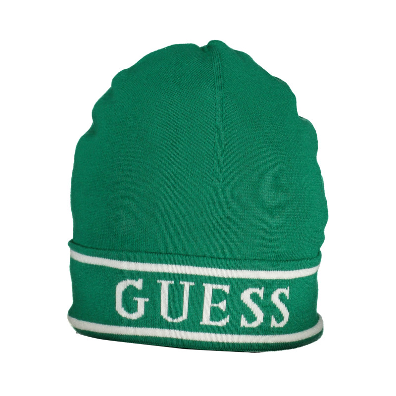 GUESS JEANS GREEN WOMEN&39S BEANIE