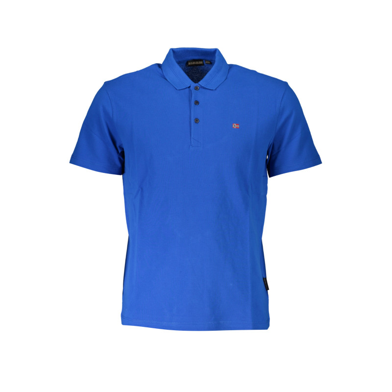 NAPAPIJRI MEN&39S SHORT SLEEVED POLO SHIRT BLUE