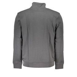 HUGO BOSS FELPA CON ZIP UOMO GRIGIO