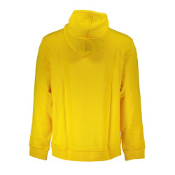 HUGO BOSS MEN&39S YELLOW ZIPLESS SWEATSHIRT