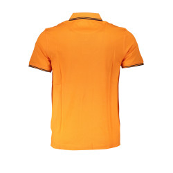 HARMONT &amp BLAINE MEN&39S ORANGE SHORT SLEEVED POLO SHIRT