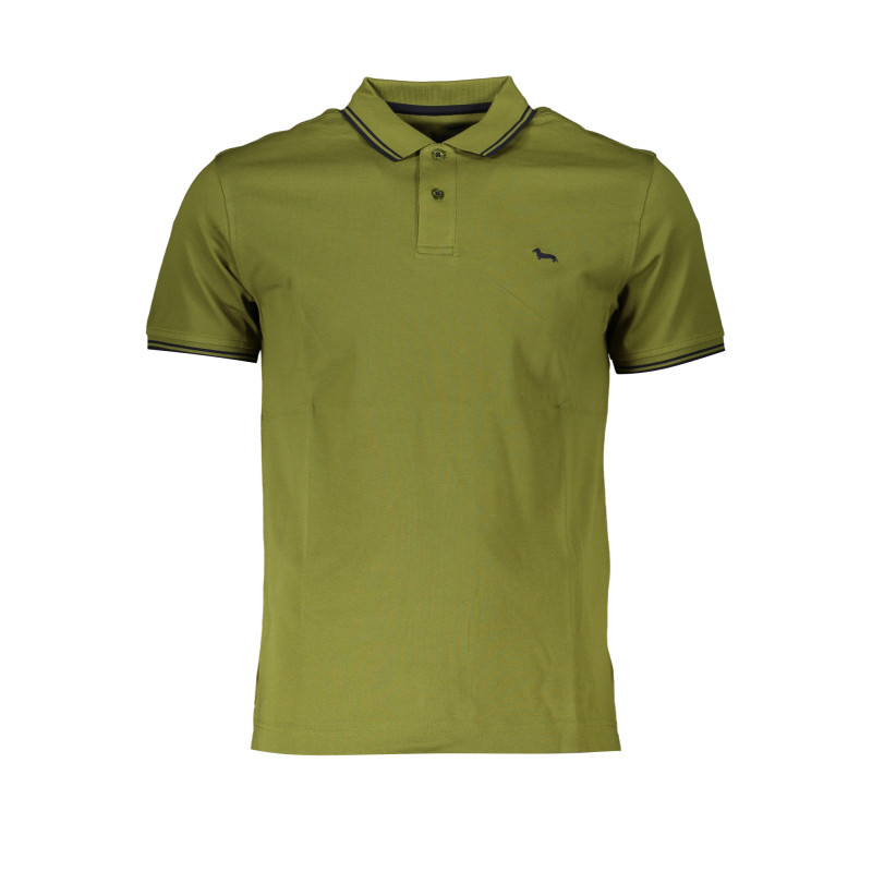 HARMONT &amp BLAINE GREEN MEN&39S SHORT SLEEVED POLO SHIRT