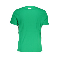 BIKKEMBERGS GREEN MEN&39S SHORT SLEEVE T-SHIRT