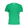 BIKKEMBERGS GREEN MEN&39S SHORT SLEEVE T-SHIRT