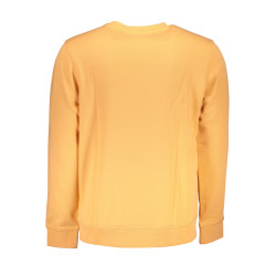 HUGO BOSS MEN&39S ORANGE ZIPLESS SWEATSHIRT