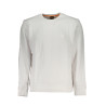 HUGO BOSS MEN&39S WHITE ZIPLESS SWEATSHIRT