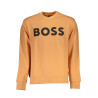 HUGO BOSS MEN&39S ORANGE ZIPLESS SWEATSHIRT