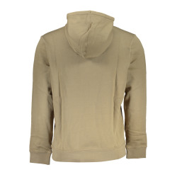 HUGO BOSS MEN&39S BEIGE ZIPLESS SWEATSHIRT