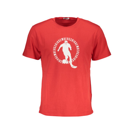 BIKKEMBERGS MEN&39S RED SHORT SLEEVE T-SHIRT