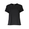 PATRIZIA PEPE T-SHIRT MANICHE CORTE DONNA NERO