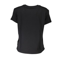 PATRIZIA PEPE T-SHIRT MANICHE CORTE DONNA NERO