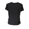 PATRIZIA PEPE T-SHIRT MANICHE CORTE DONNA NERO