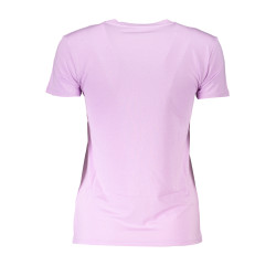 PATRIZIA PEPE T-SHIRT MANICHE CORTE DONNA VIOLA