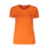 PATRIZIA PEPE T-SHIRT MANICHE CORTE DONNA ARANCIO