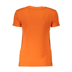 PATRIZIA PEPE T-SHIRT MANICHE CORTE DONNA ARANCIO