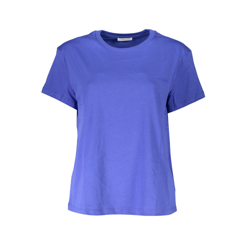 PATRIZIA PEPE T-SHIRT MANICHE CORTE DONNA BLU