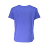 PATRIZIA PEPE T-SHIRT MANICHE CORTE DONNA BLU