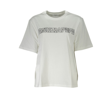 PATRIZIA PEPE WOMEN&39S SHORT SLEEVE T-SHIRT WHITE