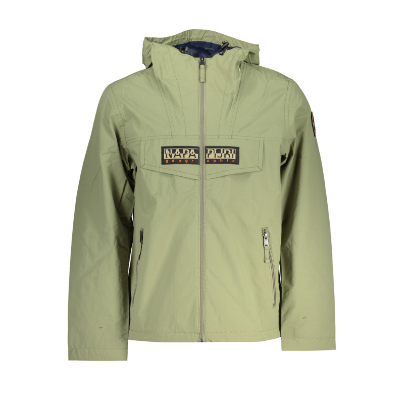 NAPAPIJRI GREEN MEN&39S SPORTS JACKET