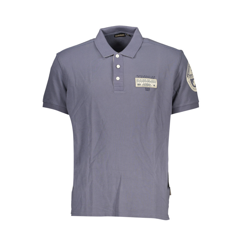 NAPAPIJRI MEN&39S SHORT SLEEVED POLO SHIRT BLUE