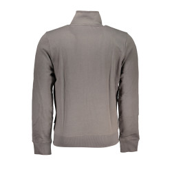 NAPAPIJRI MEN&39S GRAY ZIP SWEATSHIRT