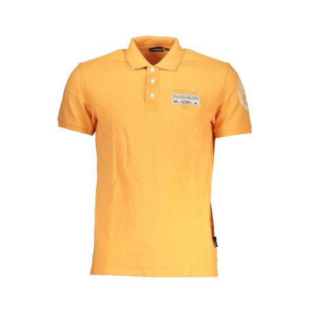 NAPAPIJRI MEN&39S ORANGE SHORT SLEEVED POLO SHIRT