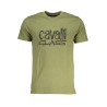 CAVALLI CLASS GREEN MEN&39S SHORT SLEEVED T-SHIRT