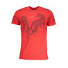 CAVALLI CLASS T-SHIRT MANICHE CORTE UOMO ROSSO