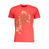 CAVALLI CLASS T-SHIRT MANICHE CORTE UOMO ROSSO