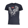 CAVALLI CLASS T-SHIRT MANICHE CORTE UOMO BLU