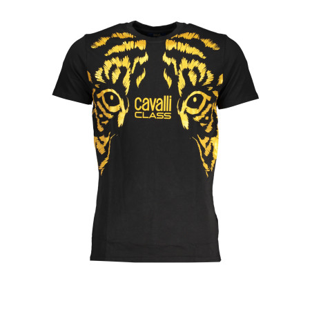 CAVALLI CLASS MEN&39S SHORT SLEEVE T-SHIRT BLACK