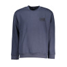 CAVALLI CLASS MEN&39S BLUE ZIPLESS SWEATSHIRT