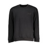 CAVALLI CLASS MEN&39S BLACK ZIP-OUT SWEATSHIRT