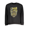 CAVALLI CLASS FELPA SENZA ZIP DONNA NERO