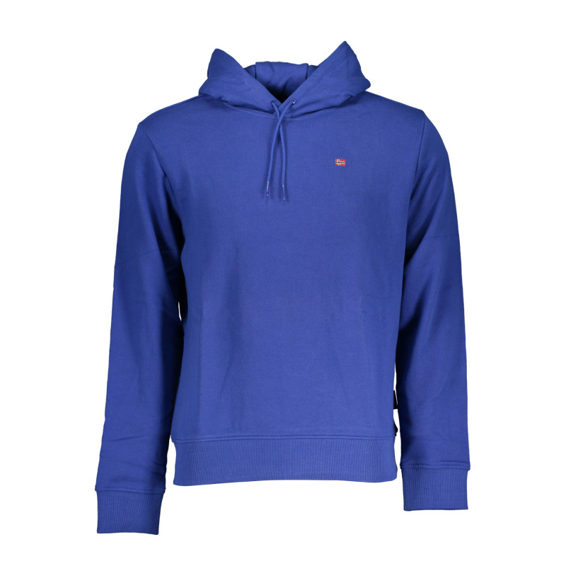 NAPAPIJRI MEN&39S BLUE ZIPLESS SWEATSHIRT